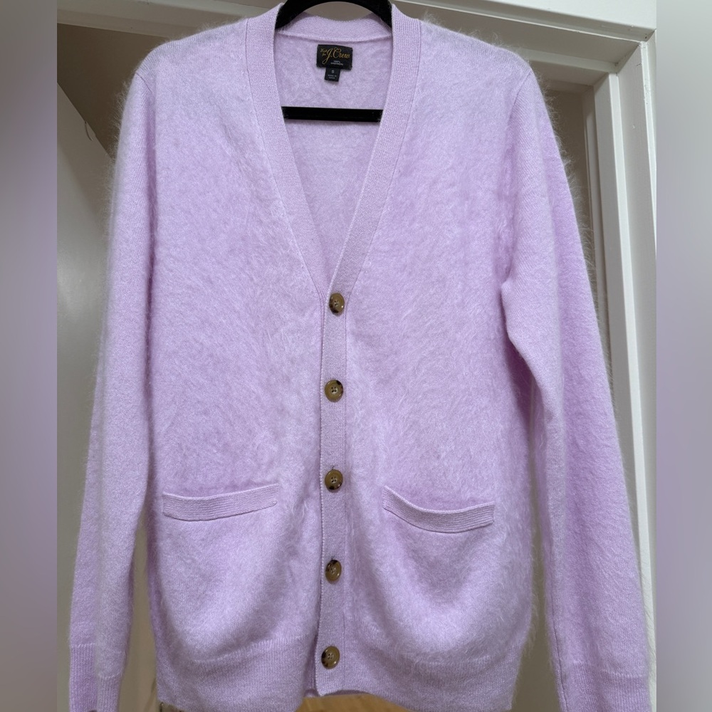 J. Crew Brushed Cashmere Cardigan